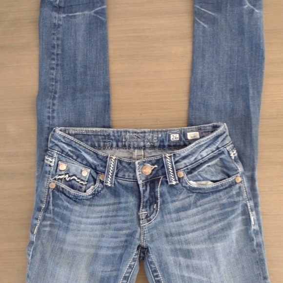 MISS ME SKINNY JEANS JD10425 SIZE 26 LADIES EXCELLENT CONDITION 💞💞💞 - Picture 5 of 8